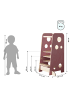 BusyKids Lernturm "3-in-1 XL" in rosa 89 x 44.5 x 37.5 cm