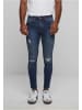 2Y Studios 2Y Studios Herren 2Y Destroyed Slim Fit Denim in blue