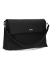 Zwei Yuna Schultertasche 32 cm in nubuk black