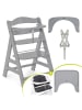 Hauck Hochstuhl Alpha Plus Grey - im Sparset inkl. in gray