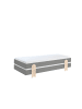 58 aufm Kessel STAPELBETT (2er Set) Karlene 204x48x94 aus MDF in Grau