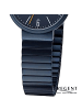 Regent Analog-Armbanduhr Regent Metallarmband dunkelblau klein (ca. 29mm)