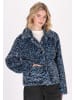myMo Damen Jacket in Blau Schwarz