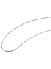 Adeliás Damen Halskette – Schlangenkette aus Edelstahl 43 cm in silber