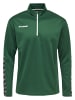 Hummel Halbreißverschluss Sweatshirt Hmlauthentic Kinder in EVERGREEN