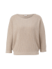 s.Oliver BLACK LABEL Strickpullover 3/4 Arm in Beige