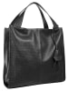 Cluty Shopper echt Leder in schwarz