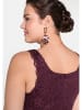 sheego Kleid in aubergine