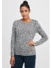 Oxmo Strickpullover OXPhia in Blau