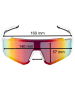 BEZLIT Herren Sonnenbrille in Grün/Rot-Schwarz/Durchsichtig