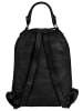 Samantha Look Rucksack echt Leder in schwarz