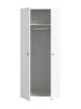 ebuy24 Kleiderschrank Darwin Weiß 80 x 51 cm