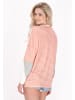 IZIA Women Sweatshirt in Multicolor Orange