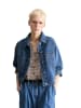 Marc O'Polo DENIM Oversize-Jeansjacke cropped in Medium Blue