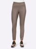 Heine Lederimitat-Leggings in taupe