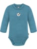 Normani Outdoor Sports 3er Pack Baby Merino Langarmbody Tuai in Blau/Grau/Grün