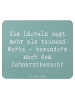 Mr. & Mrs. Panda Maus Pad Spruch Zahnärztin Lächeln mit Spruch in Meeresbrise