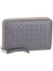 Abro Geldbörse Piuma Weaving Wallet in Zinc