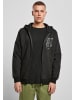 Mister Tee Zip-Kapuzenpullover in black