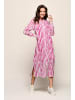 Mart Visser Georgia Streifenkleid Offwhite / Pink