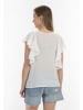 DreiMaster Damen Blusenshirt in Wollweiss