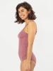 Erlich Textil  Magdalena Minimizer Body große Cups aus Bio-Baumwolle - verstellbare Träger in mauve