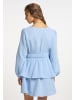IZIA Damen Mini Kleid in Hellblau
