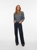 Vero Moda Strickpullover in Medium Grey Melange