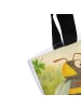 Mr. & Mrs. Panda Tasche Hummeln Kleeblatt Design ohne Spruch in Weiß