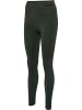 Hummel Hummel Leggings Hmltif Yoga Damen Schnelltrocknend Nahtlosen in CLIMBING IVY