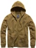 Vintage Industries Sweatjacke in Braun