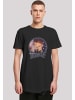 F4NT4STIC Long Cut T-Shirt David Bowie Quiet Lights in schwarz