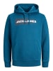 Jack & Jones Kapuzenpullover in blau