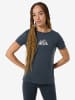 super.natural W TOP MOUNTAIN ART TEE in blau