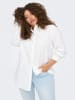 ONLY Carmakoma Lange Hemd Bluse Plus Size Übergrößen CARNORA in Weiß