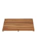 Wenko Duschmatte aus Akazienholz in Braun, (B) 60 x (H) 2,5 x (L) 40 cm