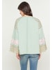 usha BLUE LABEL Women Blouse in mint