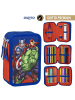 MARVEL Avengers Team gefülltes 3-lagiges Federmäppchen