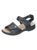 rieker Komfort-Sandalen in schwarz