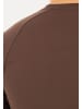 SMILODOX T-Shirt Delian in Braun