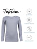 TupTam Kinder Unisex Unterhemd Langarm 3er Pack in schwarz/blau