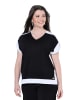 Ulla Popken Pullover in schwarz