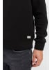 BLEND Stehkragenpullover Sweatshirt 20714314 in schwarz