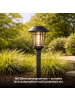 STAR Trading STAR Solar Pollerleuchte Filip Graphit, 60 cm, LED Gartenleuchte mit 3
