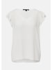 comma Bluse in 0120_weiß