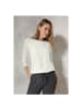 Cecil Langarmshirt in vanilla white