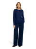 Betty Barclay Kaschmir-Pullover mit Rundhalsausschnitt in Iris Blue