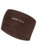 super.natural Merino Stirnband WANDERLUST HEADBAND in Braun