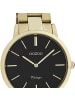 Oozoo Analog-Armbanduhr Oozoo Vintage Series gold mittel (ca. 34mm)