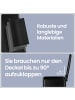 SONGMICS Mülleimer Plushic in Schwarz - (B)34 x (H)40.4 x (T)28.5 cm - 20 L